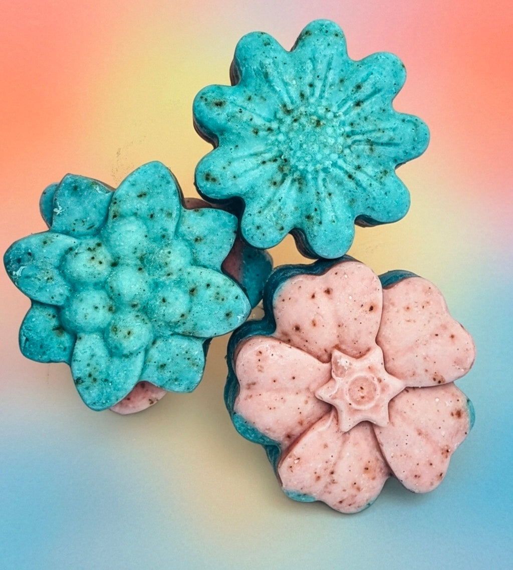 All-Natural Cold Process Beet, Honey, Lavender and Chamomile Soap