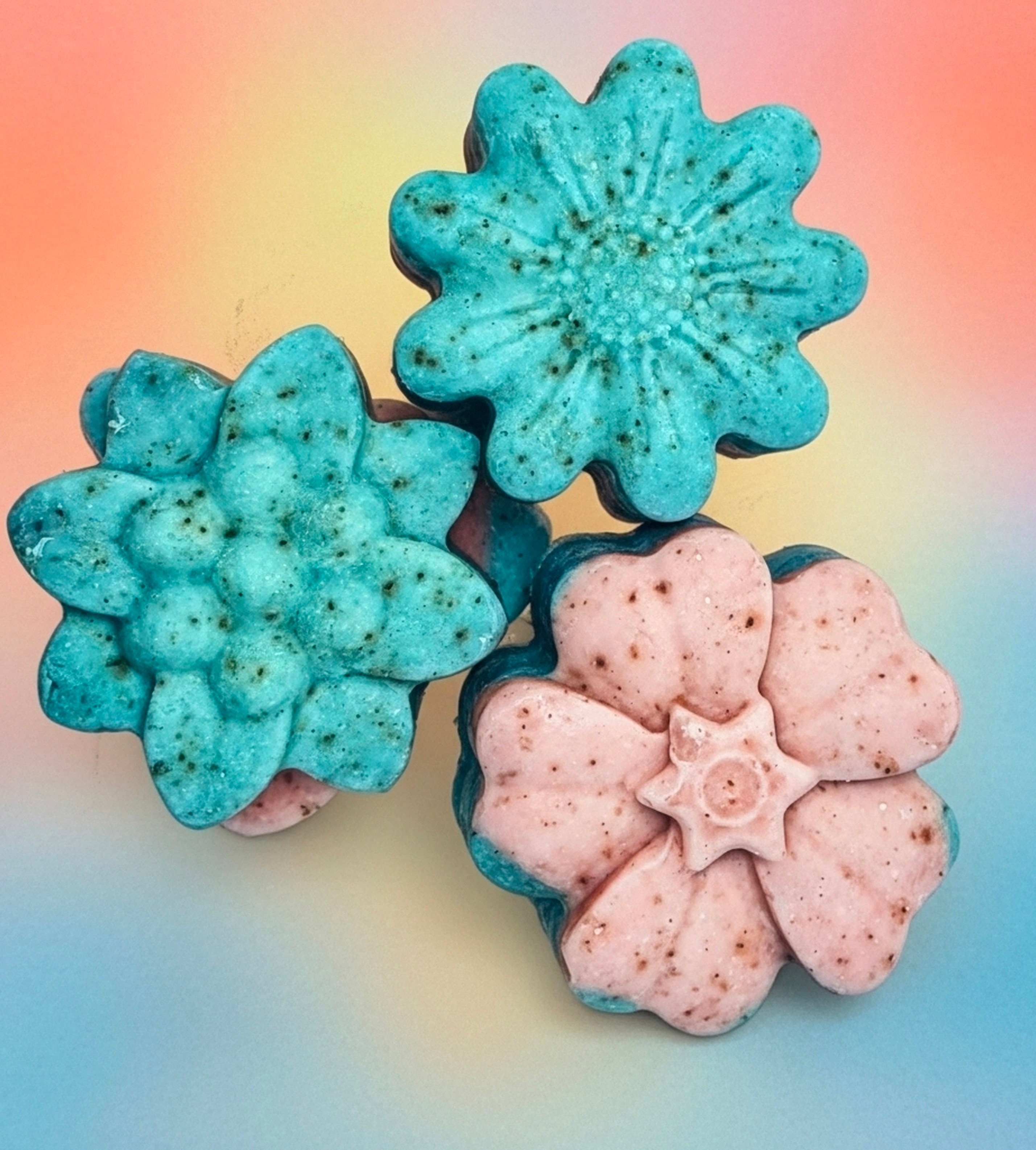 All-Natural Cold Process Beet, Honey, Lavender and Chamomile Soap