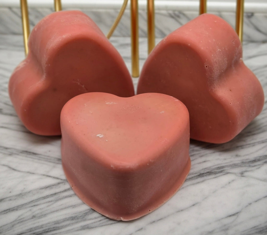All-Natural Cold Process Rose, Chamomile and Coconut Water Soap