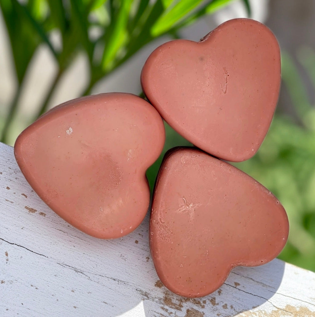 All-Natural Cold Process Rose, Chamomile and Coconut Water Soap
