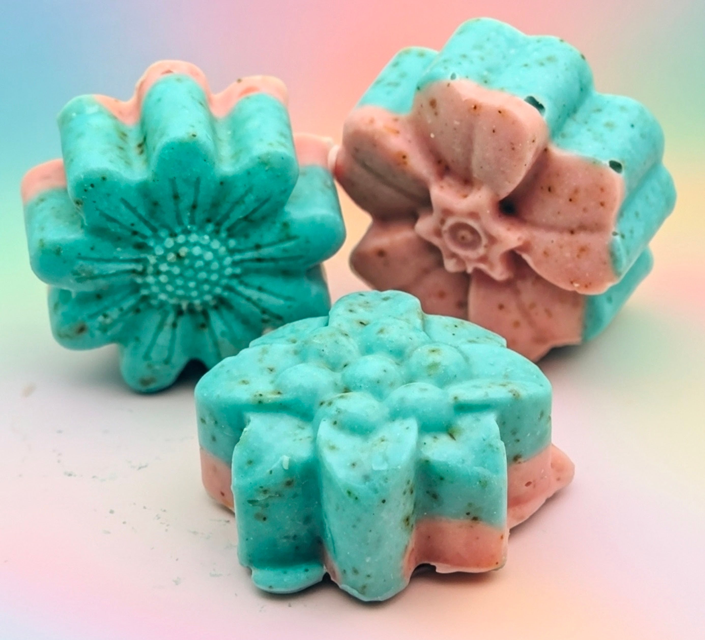 All-Natural Cold Process Beet, Honey, Lavender and Chamomile Soap